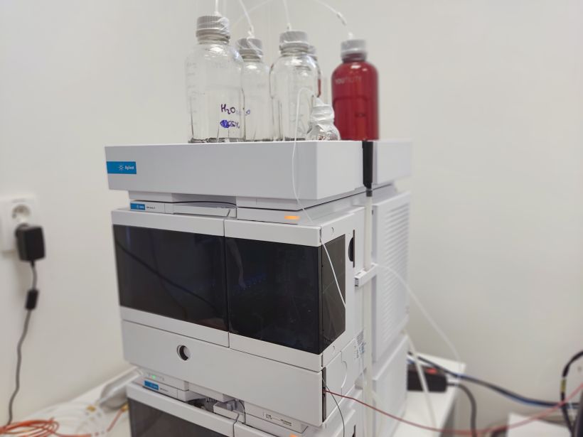 Ecophysiology laboratory with LC-MS (liquid chromatography with mass ...